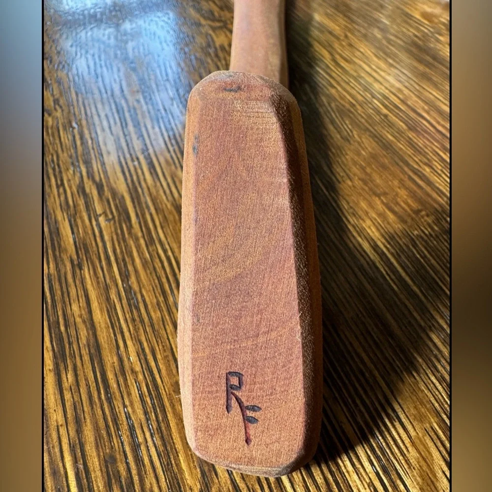Hand Carved Wooden Spoon Rustic Primitive Farmhouse Kitchen Decor. G15